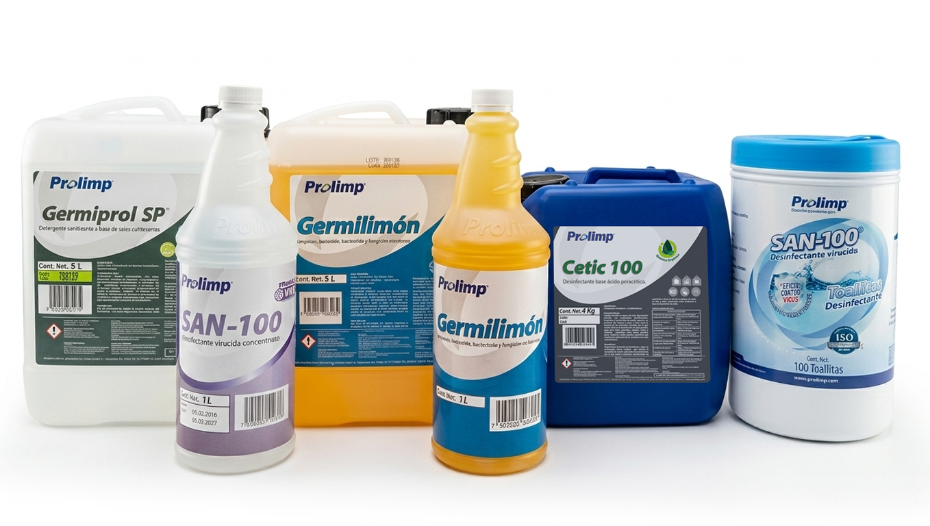 productos químicos desinfectantes